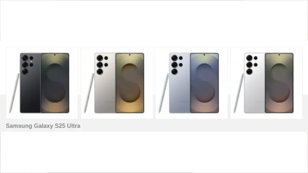 Galaxy S25 flagship trio